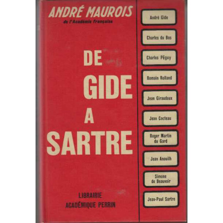 De gide a sartre