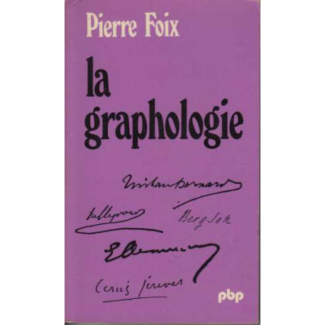 La graphologie