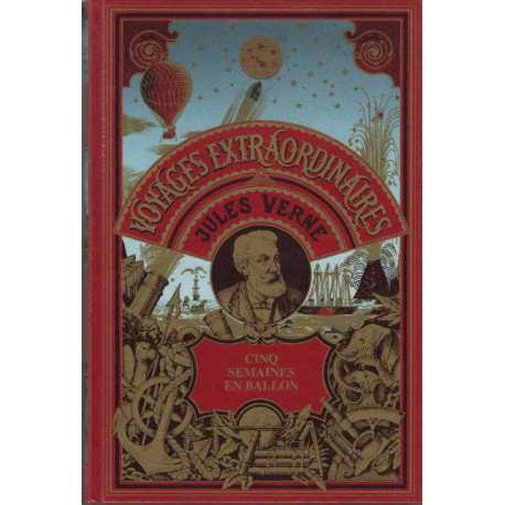 Cinq semaines en ballon - voyage de découvertes en afrique par...