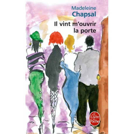 Il vint m'ouvrir la porte