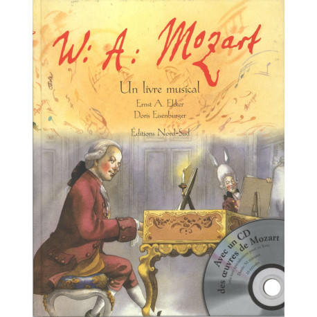 W.a.mozart livre musical avec cd