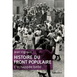 Histoire du front populaire l'echappée belle