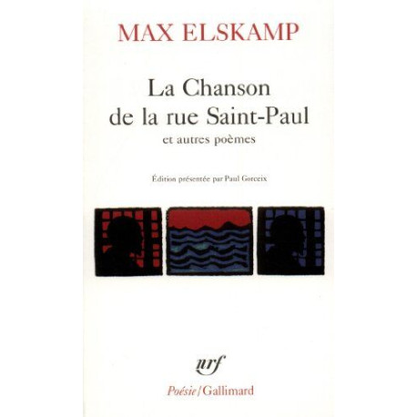 La Chanson de La Rue Saint-paul