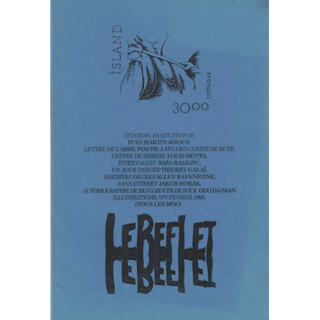 Le Reflet numero 7 fevrier 1995