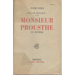 Sur ce rivage...tome 2 monsieur prousthe