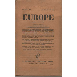 Europe numero 38 romain rolland