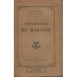Physiologie du mariage