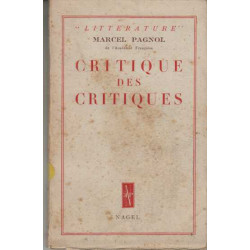 Critique des critiques