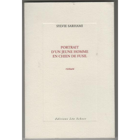 Portrait d'un jeune homme en chien de fusil