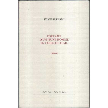 Portrait d'un jeune homme en chien de fusil