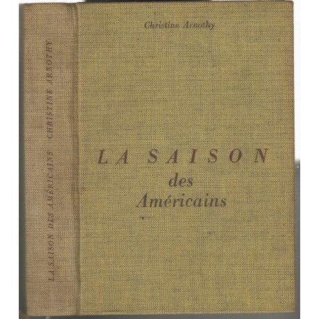 La saison des americains