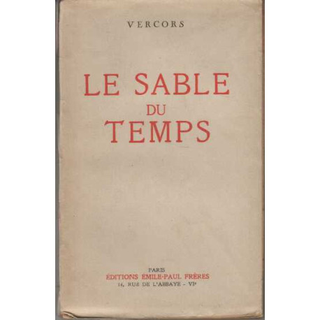 Le sable du temps