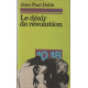 Le desir de revolution