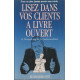 Lisez dans vos clients a livre ouvert