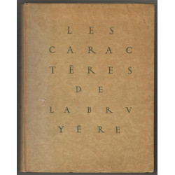 Les Caractères : De La Bruyère. Préface de Emile Henriot