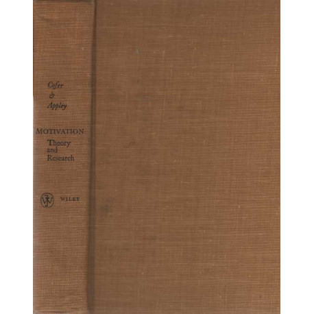 Motivation: Theory and Research