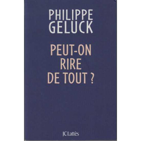 Peut-on rire de tout