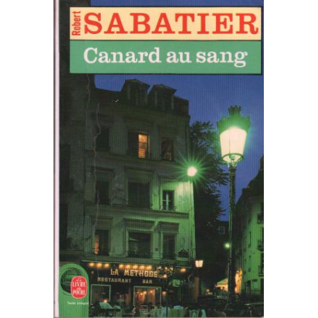 Canard au sang