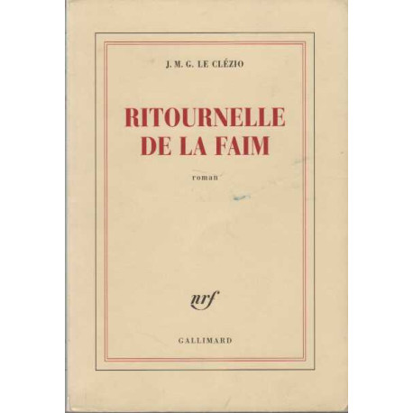 Ritournelle de la faim
