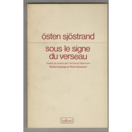 Sous le signe du verseau