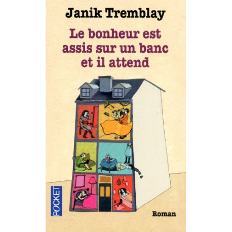 Le bonheur est assis sur un banc et il attend