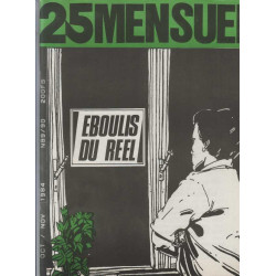 25 mensuel numero 89/90 oct-nov 1984 eboulis du reel