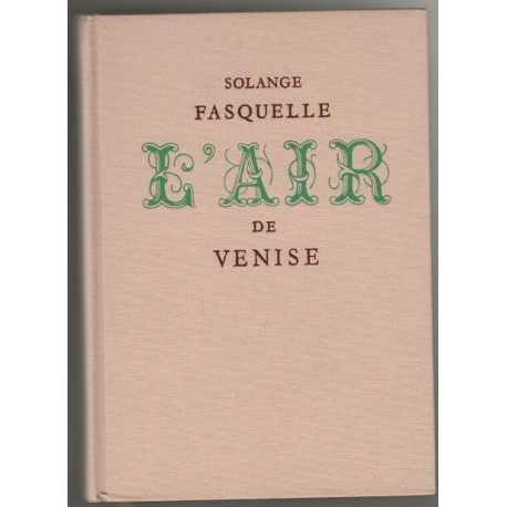 L'air de venise