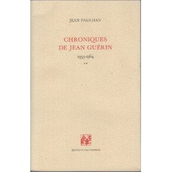 Chroniques de Jean Guérin tome 2 1953-1964