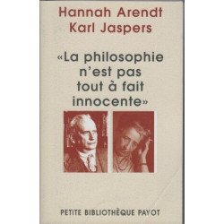 La philosophie n'est pas tout à fait innocente