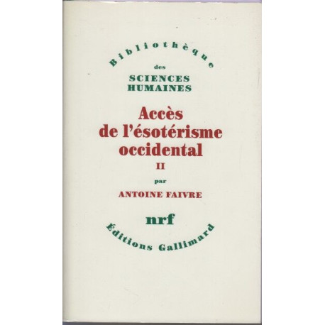 Accès de l'ésotérisme occidental (2)