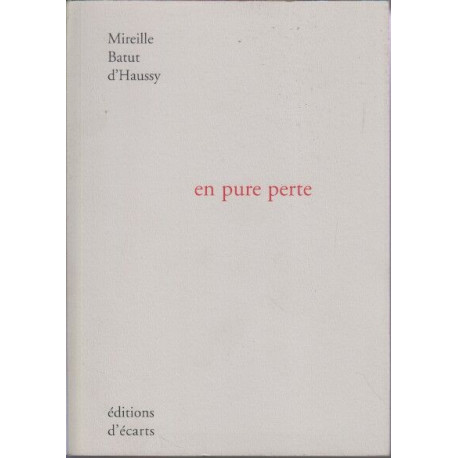 En pure perte