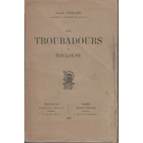 Les troubadours de toulouse