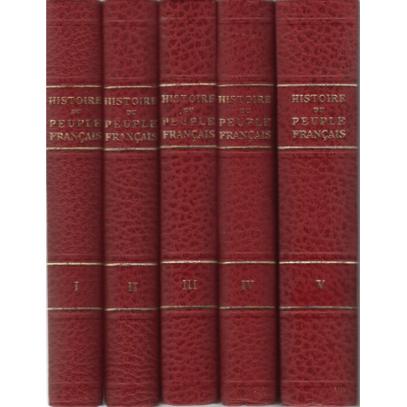 HISTOIRE DU PEUPLE FRANCAIS Préface de Edouard Herriot de...