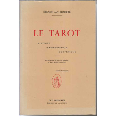 Le Tarot histoire iconographie ésotérisme