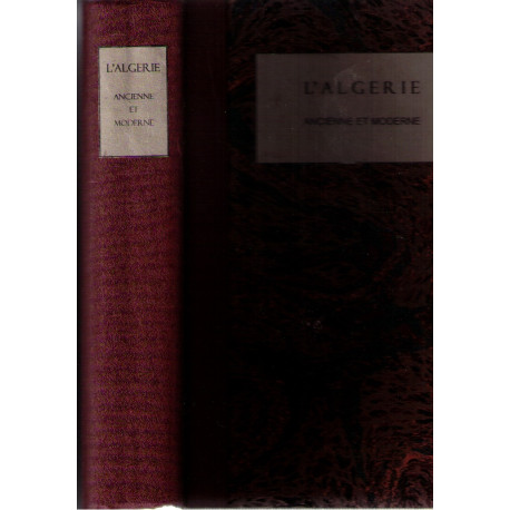 L'algerie ancienne et moderne