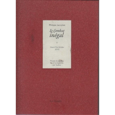 Le Combat inégal (+CD)
