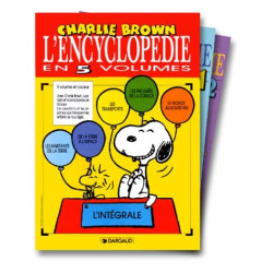 Coffret "l'encyclopedie charlie brown" (5 titres)