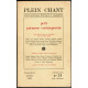 Plein Chant numero 31 petit parnasse contemporain