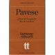 Pavese prison de l'imaginaire lieu de l'ecriture