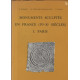 Monument sculptes en france ( iv-x siecles) tome 1 Paris et son...