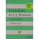 Confessions de J J Rousseau : Textes commentés