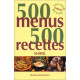 500 menus 500 recettes