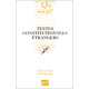 Textes constitutionnels étrangers