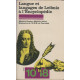 Langue et langages de Leibniz à l'encyclopedie