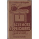Sciences appliquees programmes du 16 aout 1941 cours superieur fin...