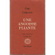 Une angoisse pliante