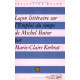 Leçon littéraire sur "L'emploi du temps" de Michel Butor
