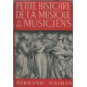 Petite histoire de l'art et des artistes la musique et les musiciens