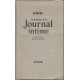 Fragments d'un journal intime