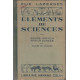 Elements de sciences cours moyen 1er et 2 e annees ecoles de garcons